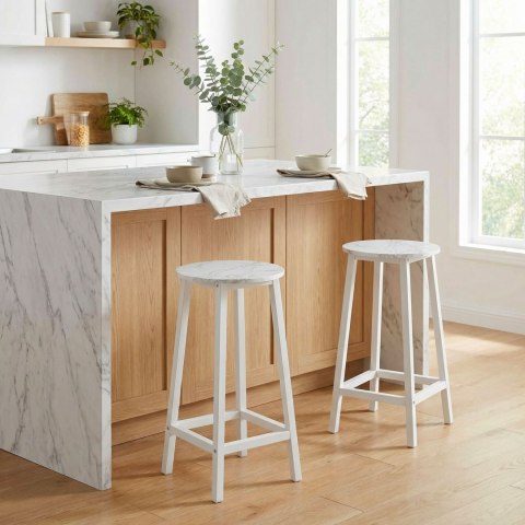 Hoker Flint White Biały Marmur Glamour