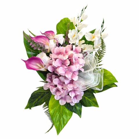 Komplet stroik na cmentarz stroiki na grób bukiet donica mieczyk