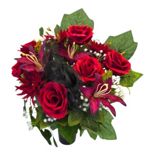 Komplet stroik na cmentarz stroiki na grób bukiet donica