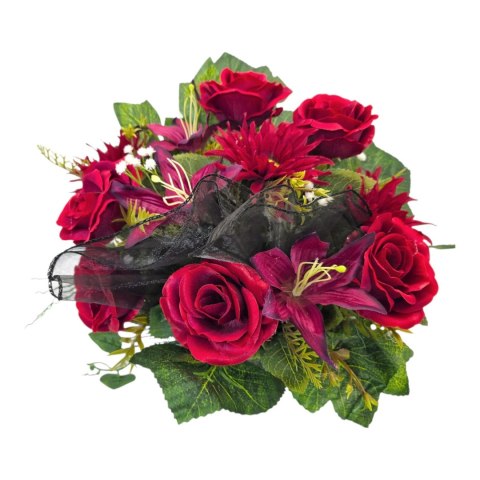 Komplet stroik na cmentarz stroiki na grób bukiet donica