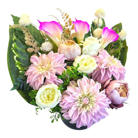 Komplet stroiki na cmentarz grób bukiet donica stroik na pomnik