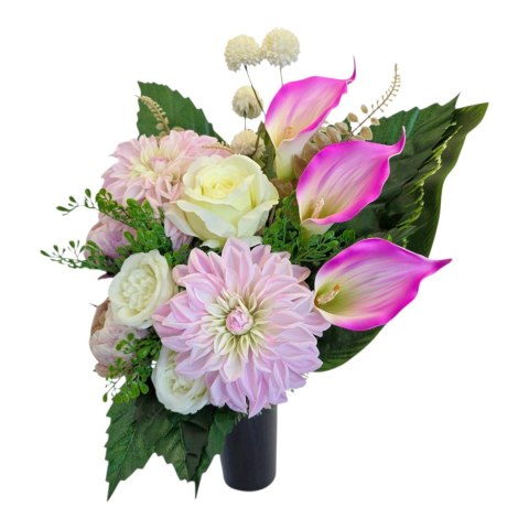 Komplet stroiki na cmentarz grób bukiet donica stroik na pomnik