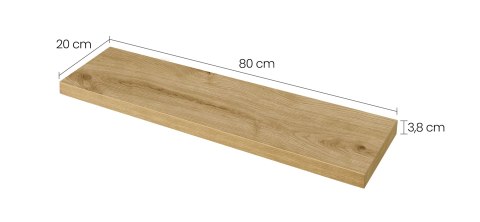 Półka 80cm - artisan - LWS28B88
