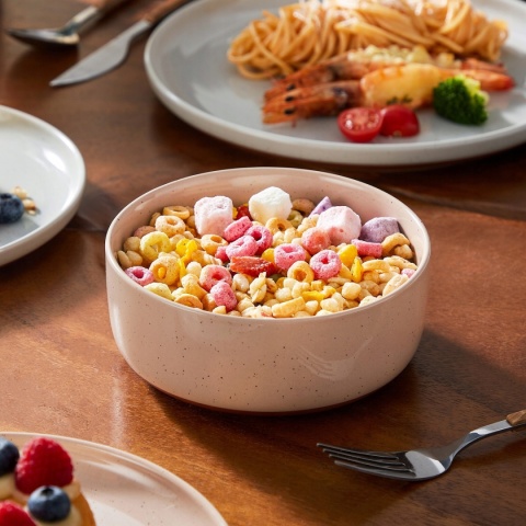 NOWOCZESNY SERWIS OBIADOWO DESEROWY HARMONY 24 ELEMENTY/ 8 OSÓB