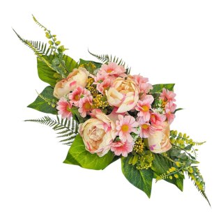 Stroik na cmentarz kompozycja kwiatowa na grób