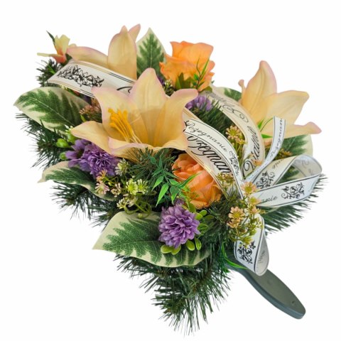 Wiązanka na pogrzeb kwiaty pogrzebowe na grób ostatnie pożegnanie