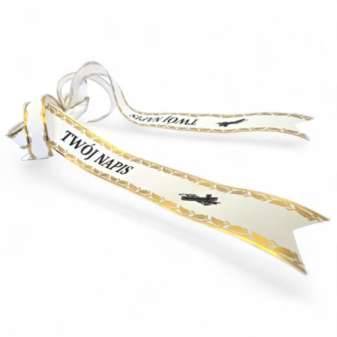 Wiązanka pogrzebowa wieniec na pogrzeb sztuczne kwiaty + własny napis