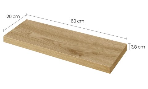 Półka 60cm - artisan - LWS026B88