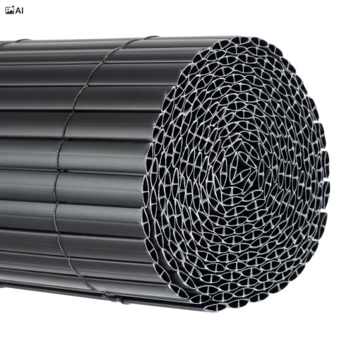 Osłona balkonowa PCV 100x400 cm BARU antracyt