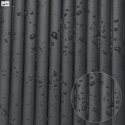 Osłona balkonowa PCV 100x400 cm BARU antracyt