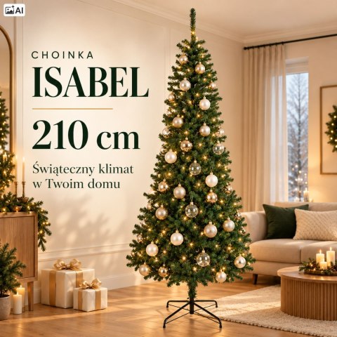 Choinka sztuczna bożonarodzeniowa Isabel - 220 cm