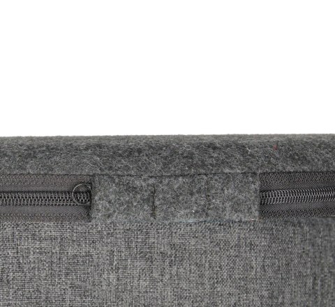 Okrągła pufa dekoracyjna - BECZKA