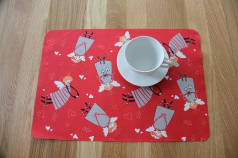 Podkładka - ANGEL RED - 29 cm x 42 cm