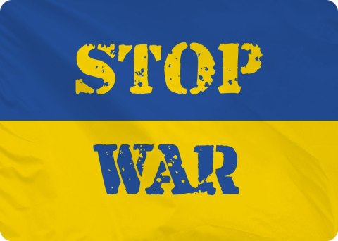 TABLICZKA STOP WAR - 20x28 cm