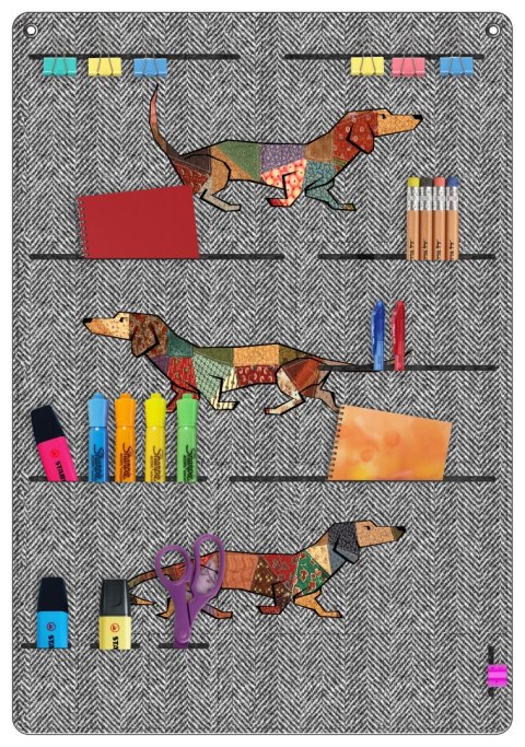 Organizer antracyt JOKER 45x65 cm