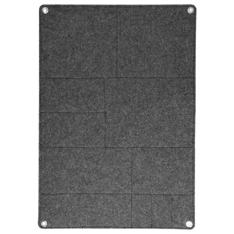 Organizer antracyt POCAŁUNEK 45x65 cm