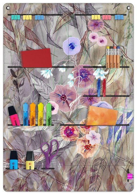 Organizer antracyt PRIMAVERA 45x65 cm