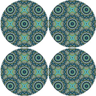 Zestaw podkładek na stół okrągłych 4D - ANAIS