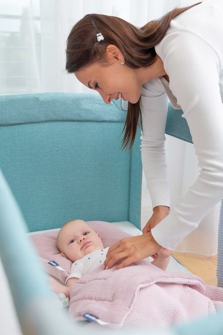 ŁÓŻECZKO TURYSTYCZNE BASIC PLUS NAVY