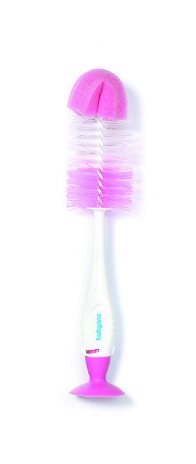 728/03 SZCZOTKA Z PRZYSS. BUT.I SM. RÓŻ BabyOno