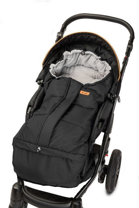 ŚPIWOREK COMBI 3w1 POLAR - BLACK/GREY