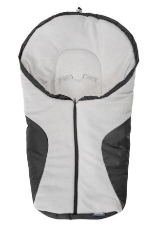 ŚPIWOREK DO FOTELIKA - BLACK/GREY POLAR 75 X 36