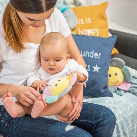 609 GRZECHOTKA RAINBOW FLOWER BabyOno