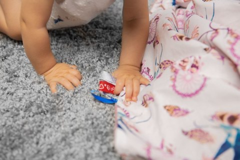 LEKKI KOCYK MINKY 75 x 100 GRAFIT ŁAPACZE SNÓW