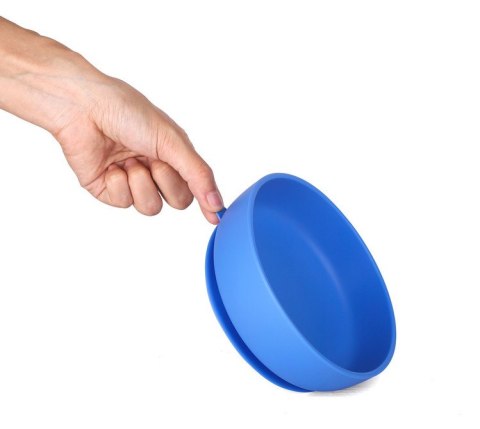 002 DOIDY MISECZKA - TALERZYK NIEBIESKI