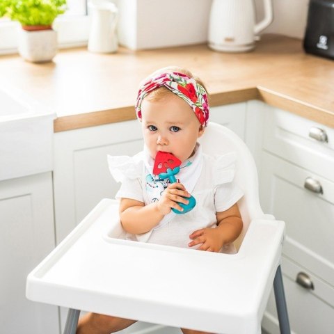 499/02 GRYZAK Z GRZECHOTKĄ EDUKACYJNY TASTY WATERMELON BabyOno