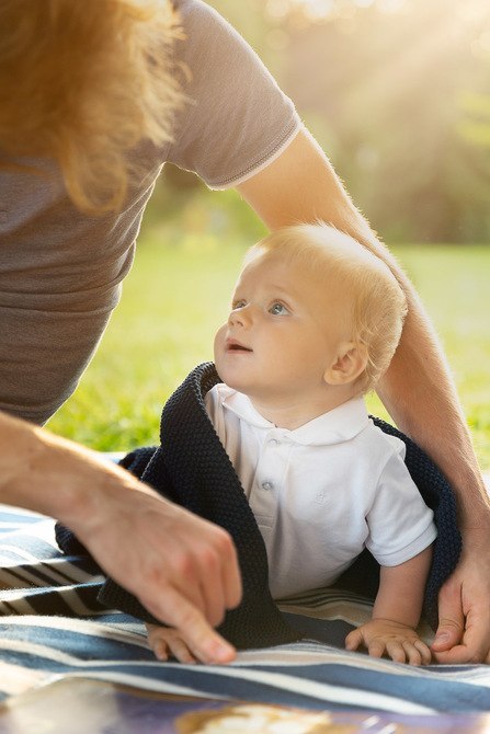 KOC DZIERGANY BAWEŁNA MUSZTARDOWY 100 X 80