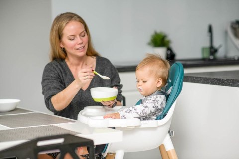 KRZESEŁKO DO KARMIENIA TUVA DARK GREEN