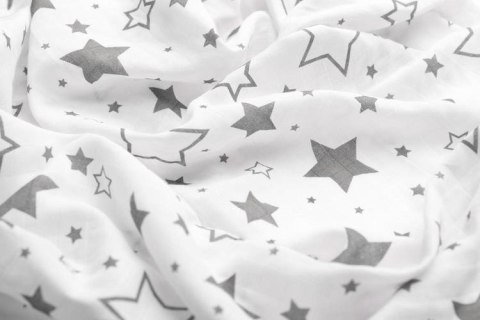 OTULACZ MUŚLINOWY GWIAZDKI 120X120 CM