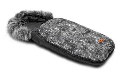 ŚPIWOREK OLAF GRAFITOWY KROPKI 100 X 45