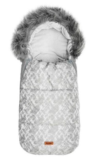 ŚPIWOREK OLAF JASNO-SZARY 100 X 45