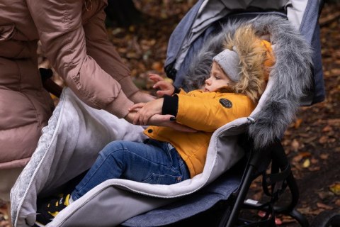 ŚPIWOREK OLAF JASNO-SZARY 100 X 45