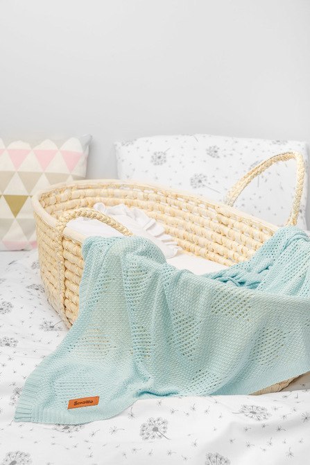 KOC BAMBUS 100% 100X80CM MIĘTOWY