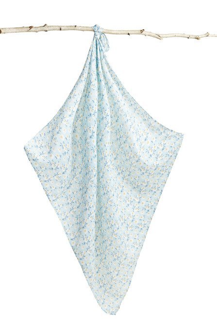 PIELUCHA BAMBUSOWA 2-pak MIĘTA+ŻÓŁTY 120X120