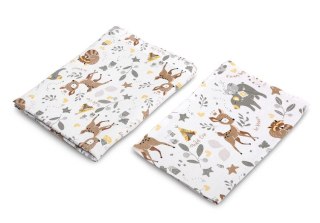 POŚCIEL 2-EL. LEŚNA PRZYGODA 100X135 CM