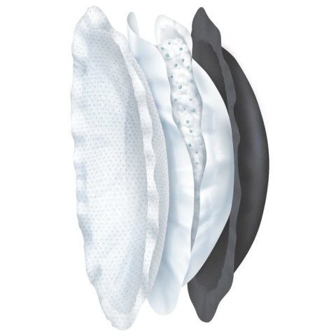 143917 WKŁADKI LAKTACYJNE 60SZT CZARNE