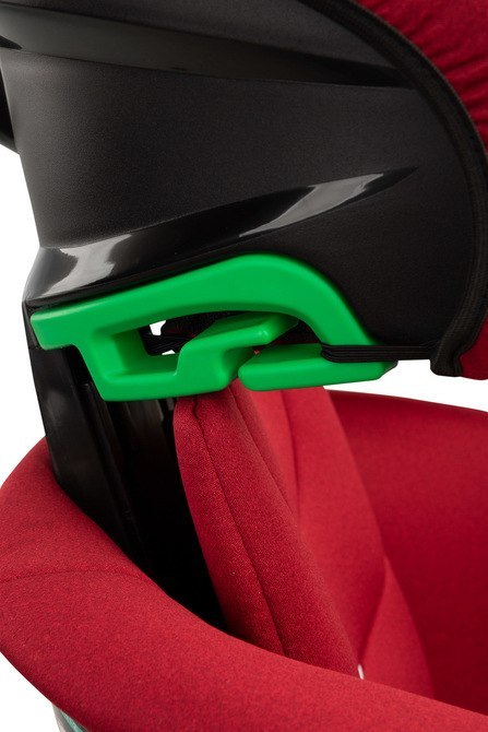 FOTELIK NIMBUS I-SIZE 4-12 RED (100-150cm)