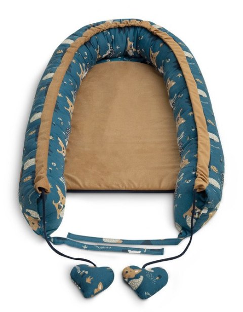 KOKON VELVET MISIE KARMELOWY 80x45