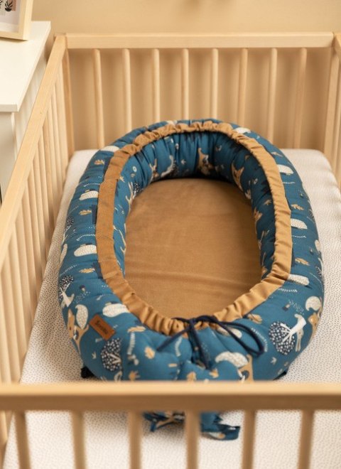 KOKON VELVET MISIE KARMELOWY 80x45