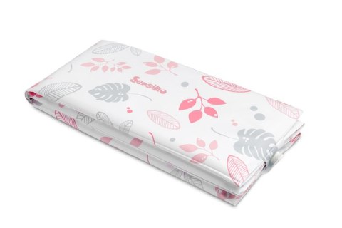 PRZEWIJAK / MATA TURYSTYCZNA NADRUK FLORAL RÓŻ