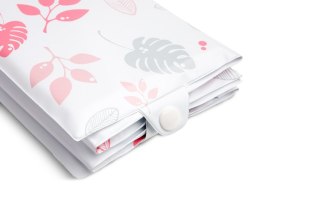 PRZEWIJAK / MATA TURYSTYCZNA NADRUK FLORAL RÓŻ