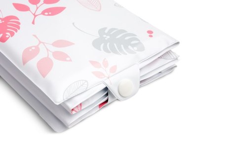 PRZEWIJAK / MATA TURYSTYCZNA NADRUK FLORAL RÓŻ