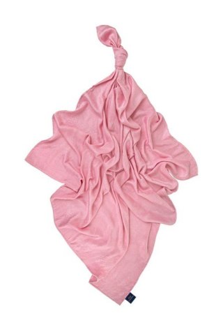 0331 PIELUSZKA BAMBUSOWA 75x75 CHMURKI RÓŻOWE