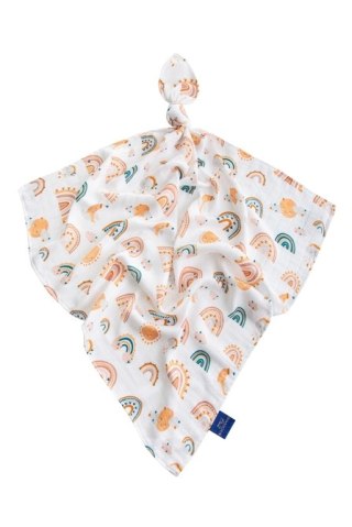 0356 PIELUSZKA BAMBUSOWA 75x75 TĘCZA