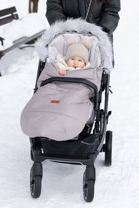 ŚPIWOREK ORSO SZARY PERŁA 100 X 45