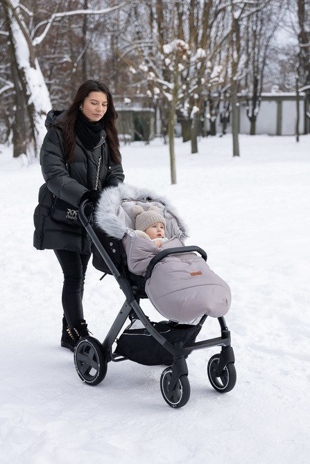 ŚPIWOREK ORSO SZARY PERŁA 100 X 45